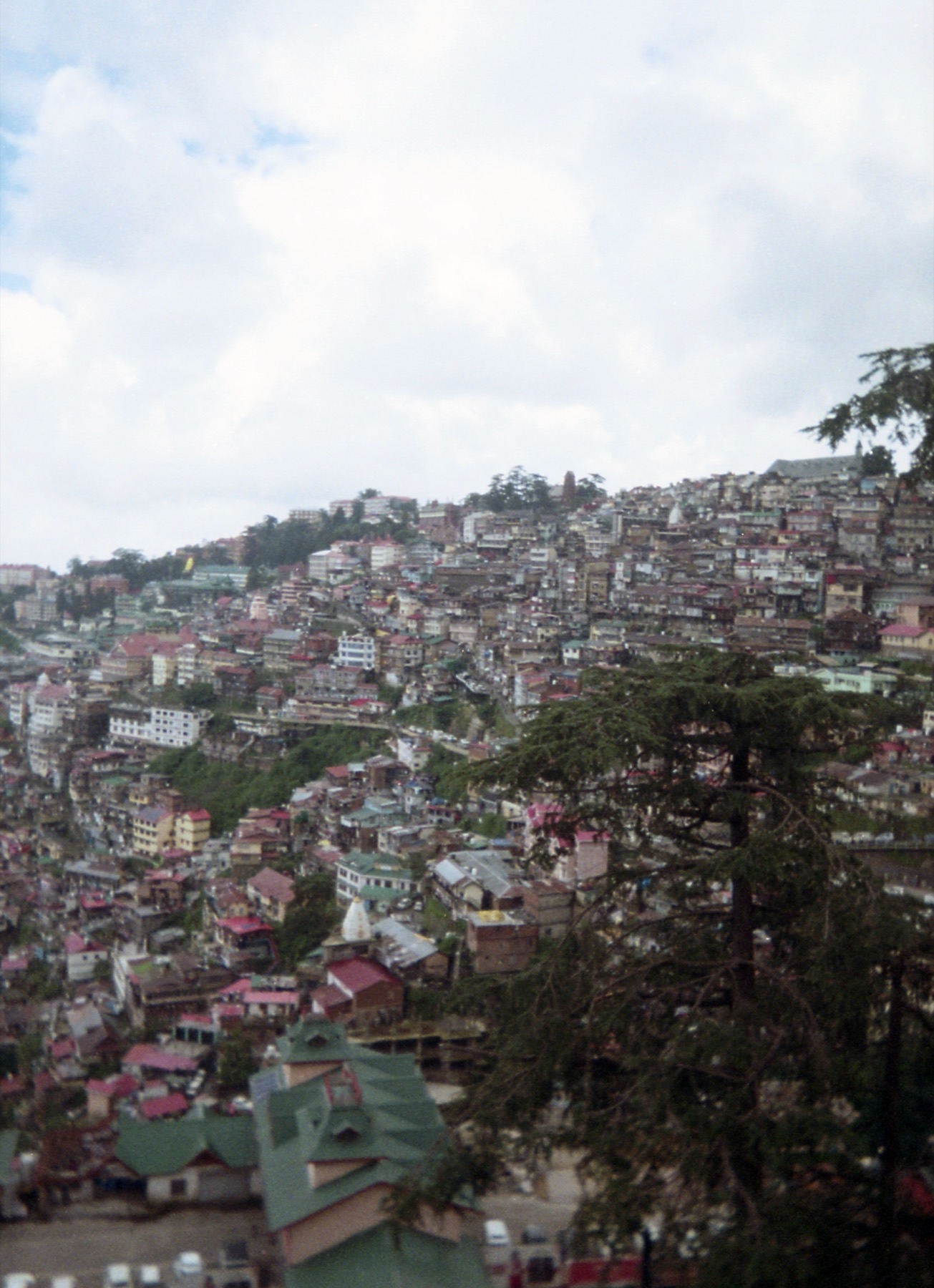 Shimla — a door, an old hinge